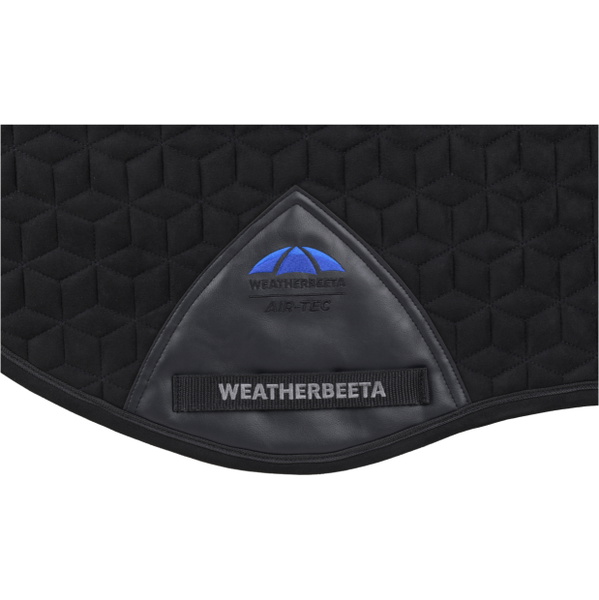 2026 WeatherBeeta Suede Elite Air-Tec All Purpose Saddle Pad 1030345 - Black